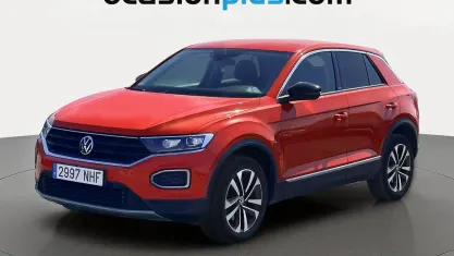 Usado VW T-Roc Advance 150 CV (110 kW) 2021 Rojo SUV
