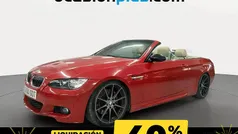 Rojo Usado 2008 BMW 335 Cabriolet Descapotable | 17.550 € (Precio justo)