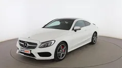 Blanco Usado 2017 Mercedes C300 AMG line Coupe | 28.899 € (Buen precio)