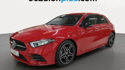 Usado Mercedes A200 AMG 163 CV (119 kW) 2019 Rojo Utilitario