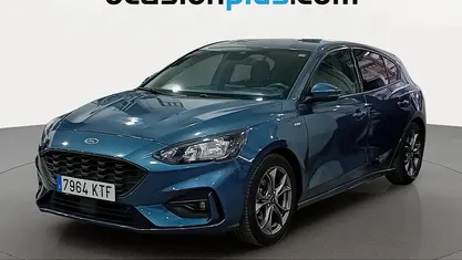 Usado Ford Focus ST-Line 125 CV (91 kW) 2019 Azul Utilitario
