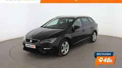 Negro Usado 2019 Seat Leon FR Familiar | 18.799 € (Precio justo)