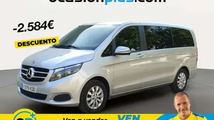 Käytetty Mercedes V220 163 HP (119 kW) 2017 Harmaa Tila-auto