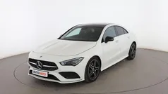 Blanco Usado 2019 Mercedes CLA200 AMG line Berlina | 28.899 € (Precio justo)