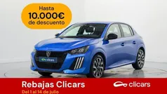 Azul Usado 2024 Peugeot 208 Active Utilitario | 15.490 € (Precio justo)