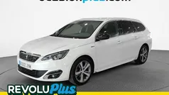 Blanco Usado 2017 Peugeot 308 GT-line Familiar | 10.890 € (Buen precio)