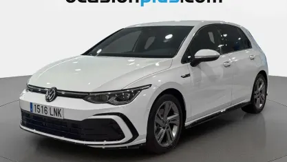 Usado VW Golf VII R-line 150 CV (110 kW) 2021 Blanco Utilitario