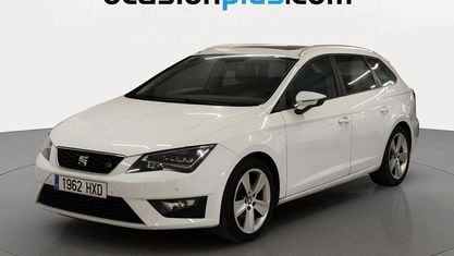 Używany Seat Leon FR 184 KM (135 kW) 2014 Biały Minivan