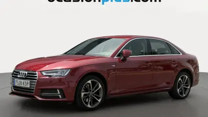 Usado Audi A4 S-Line 150 CV (110 kW) 2018 Rojo Berlina