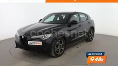 Negro Usado 2021 Alfa Romeo Stelvio Sprint SUV | 29.599 € (Buen precio)