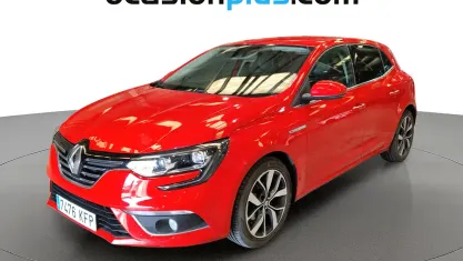 Usado Renault Mégane Zen 110 CV (80 kW) 2017 Rojo Utilitario