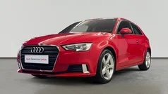 Rojo Usado 2017 Audi A3 Sport Berlina | 16.900 € (Buen precio)