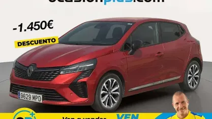 Usado Renault Clio Techno 91 CV (66 kW) 2024 Rojo Utilitario