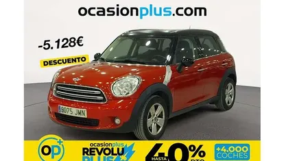 Brugt Mini Cooper D Countryman 112 HK (82 kW) 2016 Rød SUV