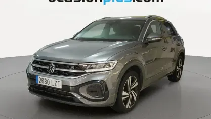 Usado VW T-Roc R-line 150 CV (110 kW) 2022 Gris SUV