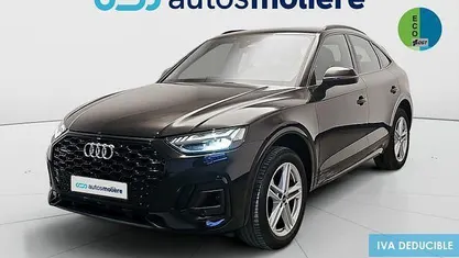 Usado Audi Q5 S-Line 204 CV (150 kW) 2021 Negro SUV