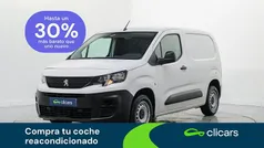 Blanco Usado 2021 Peugeot Partner S Monovolumen | 11.490 € (Precio justo)