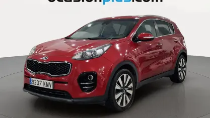 Usado Kia Sportage 116 CV (85 kW) 2018 Rojo SUV