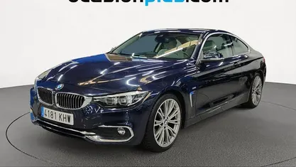 Usado BMW 420 190 CV (139 kW) 2018 Azul Coupe