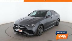 Gris Usado 2021 Mercedes C200 AMG line Berlina | 37.599 € (Precio justo)