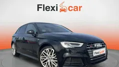 Negro Usado 2017 Audi A3 Sportback S-Line Berlina | 19.490 € (Buen precio)