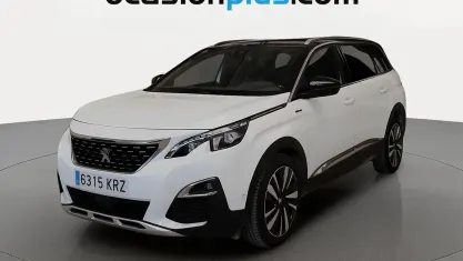 Usado Peugeot 5008 GT-line 130 CV (95 kW) 2018 Blanco SUV