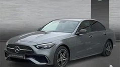 Gris / plata Usado 2024 Mercedes C300e AMG line Berlina | 49.900 € (Super precio)