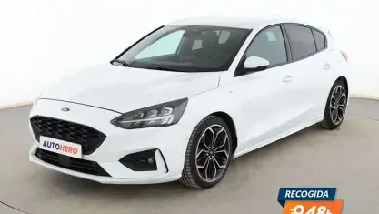 Używany Ford Focus ST-Line 125 KM (91 kW) 2019 Biały Sedan/Limuzyna