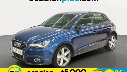 Usado Audi A1 Ambition 122 CV (89 kW) 2012 Azul Utilitario