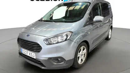 Usado Ford Transit Trend 102 CV (75 kW) 2018 Azul Familiar