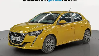 Usado Peugeot 208 Active 75 CV (55 kW) 2021 Amarillo Utilitario