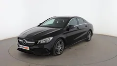 Negro Usado 2018 Mercedes CLA200 AMG line Berlina | 25.599 € (Precio justo)