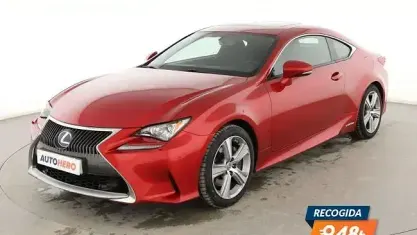 Używany Lexus RC300h Executive Line 223 KM (164 kW) 2016 Czerwony Coupe