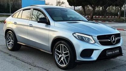 Usado Mercedes GLE350 AMG line 258 CV (189 kW) 2016 Gris / plata Coupe
