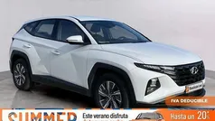 Blanco Usado 2021 Hyundai Tucson SUV | 19.090 € (Precio justo)