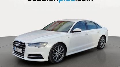 Brugt Audi A6 S-Line 190 HK (139 kW) 2018 Hvid Sedan