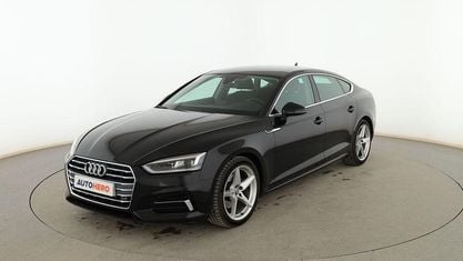 Occasion Audi A5 Sportback Advanced Plus 150 PK (110 kW) 2019 Zwart Hatchback