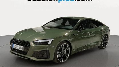 Begagnad Audi A5 Sportback S-Line 204 HK (150 kW) 2023 Grön Halvkombi