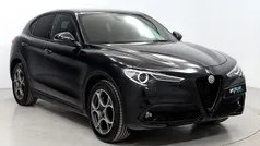 Negro Usado 2022 Alfa Romeo Stelvio Sprint SUV | 34.500 € (Precio justo)
