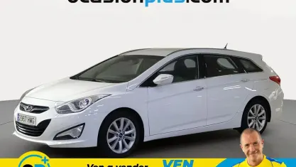Usado Hyundai i40 GLS 136 CV (100 kW) 2012 Blanco Familiar