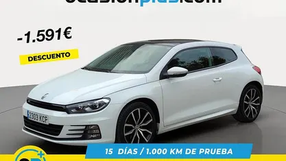 Blanco Usado 2017 VW Scirocco R-line Coupe | 19.899 € (Precio justo)