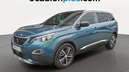 Käytetty Peugeot 5008 GT-line 150 HP (110 kW) 2018 Vihreä Katumaasturi