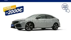 Gris Usado 2019 Honda Civic Prestige Berlina | 21.985 € (Precio justo)