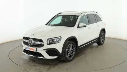 Usado Mercedes GLB200 AMG line 150 CV (110 kW) 2021 Blanco SUV