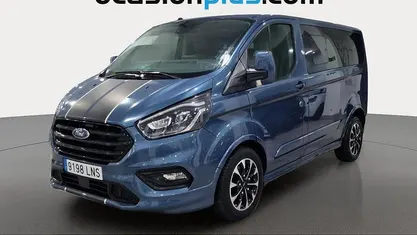 Azul Usado 2021 Ford Transit Custom Sport Berlina | 27.682 € (Super precio)