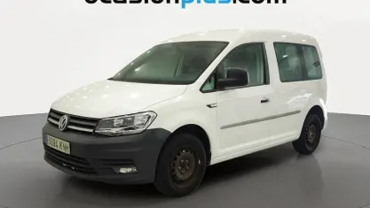 Usado VW Caddy 84 CV (61 kW) 2018 Blanco Monovolumen