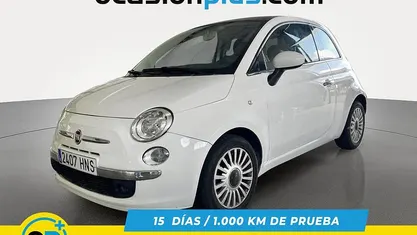 Blanco Usado 2013 Fiat 500 Lounge Descapotable | 6900 € (Super precio)
