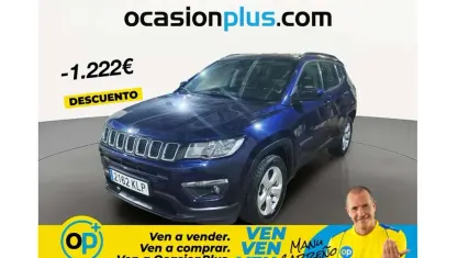 Usado Jeep Compass Longitude 140 CV (102 kW) 2018 Azul SUV