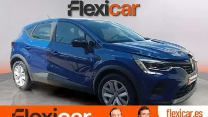 Usado Renault Captur Intens 91 CV (66 kW) 2022 Azul SUV