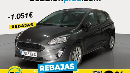 Gris Usado 2017 Ford Fiesta Trend+ Utilitario | 9399 € (Precio justo)